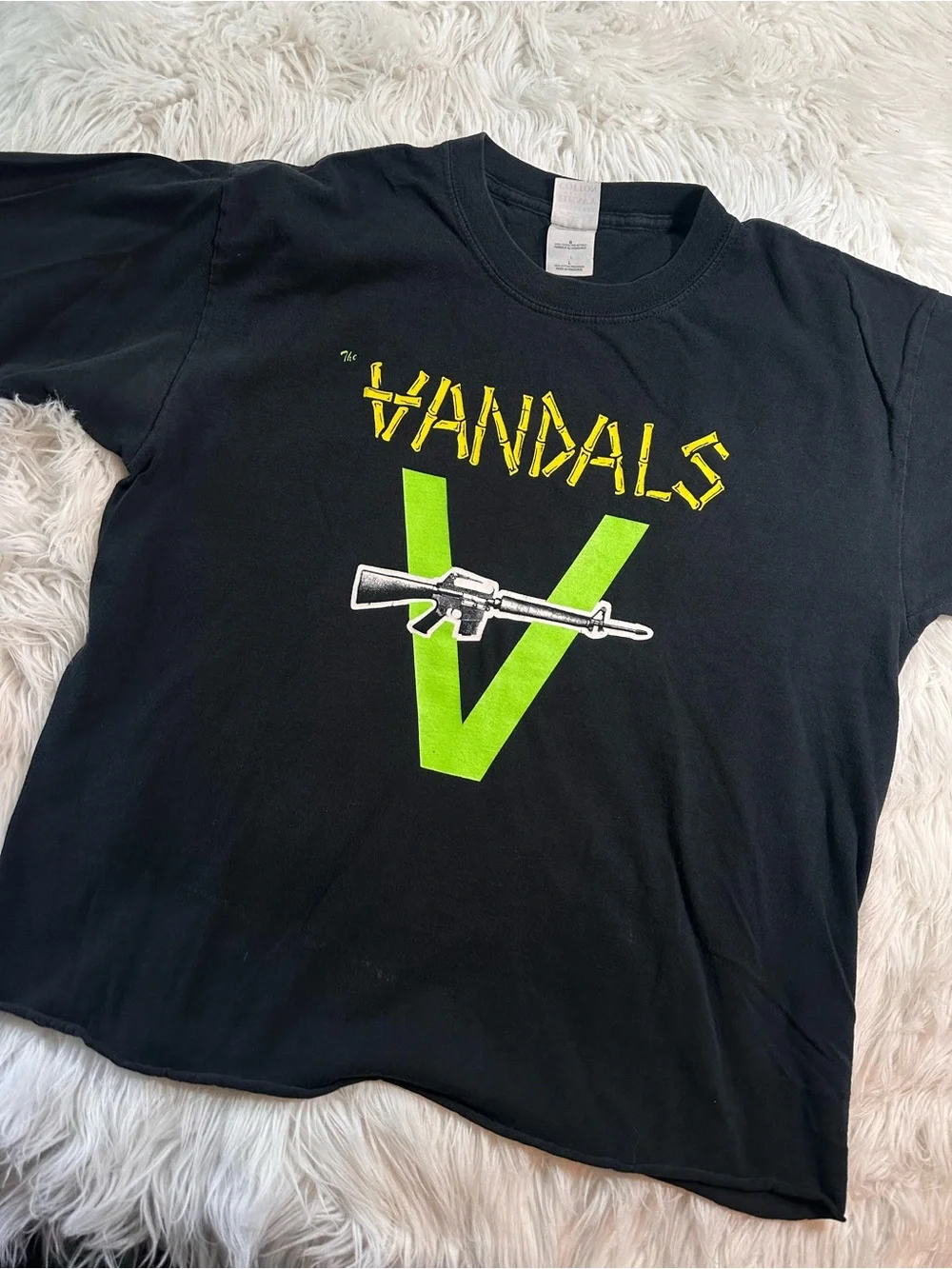 Vintage Neon The Vandals Band Tee